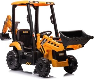 LeanToys Koparka Na Akumulator JCB Z Łyżką Żółta 1