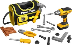 LeanToys Zestaw Majsterkowicza Narzędzia Wiertarka Na Baterie Torba 2