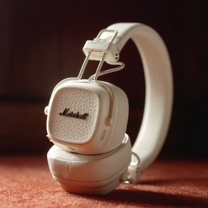 Słuchawki Marshall Major V Kremowy 5