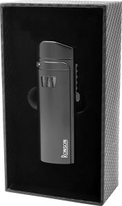 Zapalniczka RONSON MISTRAL BLACK 3 JET z puncherem do cygar żarowa 1