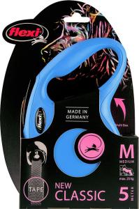 Flexi NEW CLASSIC M TAŚMA 5m NIEBIESKA 2