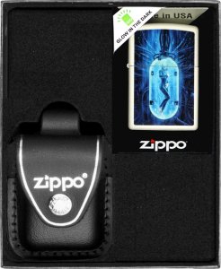 Zestaw ZIPPO Zapalniczka TUBE WOMAN DESIGN Prezentowy No3 1