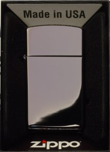 Zestaw ZIPPO Zapalniczka BLACK ICE SLIM Prezentowy No4 2