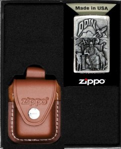 Zestaw ZIPPO Zapalniczka VIKING ODIN EMBLEM Prezentowy No4 1