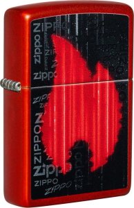 Zapalniczka ZIPPO RED METALIC GAMER DESIGN 60005907 2