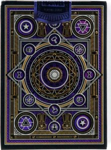 Karty do Gry BICYCLE AVENGERS INFINITY SAGA 1 TALIA w Drewnianym Pudełku 3