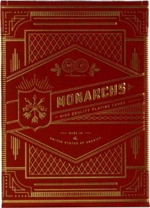 Karty do gry BICYCLE MONARCHS RED 1 TALIA 1
