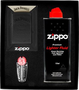 Zestaw ZIPPO Zapalniczka JACK DANIELS NO.3 Prezentowy No1 1
