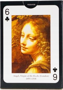 Karty do Gry PIATNIK LEONARDO w Drewnianym Pudełku 3