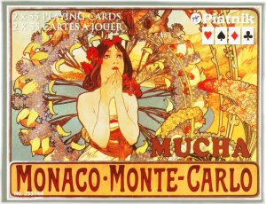 Karty do gry PIATNIK MUCHA MONTE CARLO 1