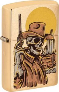 Zippo Zapalniczka ZIPPO WILD WEST SKELETON 48519 3