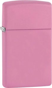 Zapalniczka ZIPPO PINK MATTE SLIM 60001435 4