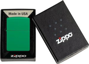 Zippo Zapalniczka ZIPPO GOLF GREEN MATTE 60006607 5