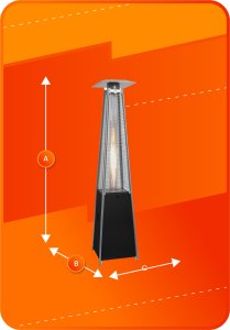 Volteno VOLTENO GAS GARDEN HEATER 14kW 4