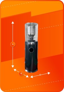 VOLTENO GAS TERRACE HEATER 11kW 5