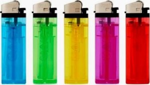 Zestaw Zapalniczki KOST KRZESIWO 5szt 2