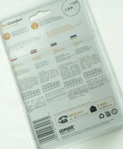 OPTICOMFORT Głowica termostatyczna biały-chroma 408; OPTAGTBC.408 2