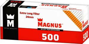 Gilzy papierosowe MAGNUS EXTRA LONG FILTER 500szt 1