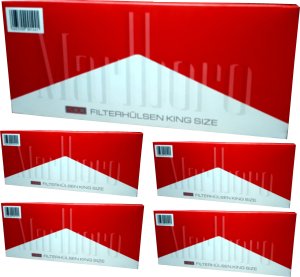 Gilzy papierosowe MARLBORO RED 200szt x 5 5
