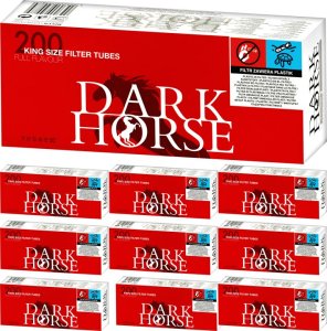 Gilzy papierosowe DARK HORSE FULL FLAVOR 200szt X 10 1