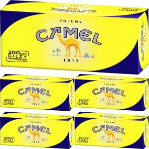 Gilzy papierosowe CAMEL 200szt X 5 1