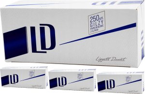 Gilzy papierosowe LD BLUE 250szt X 4 1