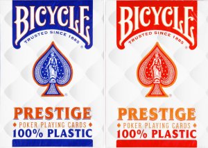 Zestaw Kart do Gry BICYCLE PRESTIGE 2 talie* 1