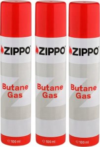 Zestaw Gaz do zapalniczek ZIPPO 100ml x 3 Akcesoria 1