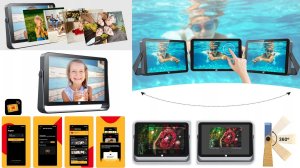 Ramka Cyfrowa WiFi Dotyk 1920p 10'' KODAK RWF-109V 32GB Pamięci Aku 4000mAh / RWF-109V 8