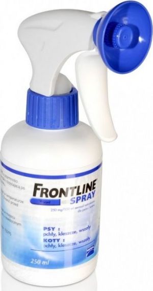 Frontline Spray przeciw kleszom/pchłom 250ml 1