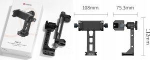 Uchwyt na Statyw 360s 2x ISO 1/4 3/8 Arca Swiss UKA na Telefon / ULANZI MA53 7