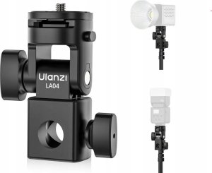 Adapter Uchwyt do Statyw Studyjny 12mm 16mm na Aparat Kamera Lampa 1/4" ISO / LA04 1