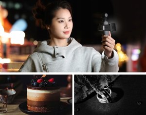 Mini Mała Lampa Diodowa LED IPX4 2W Ulanzi do Kamery DJI Pocket 3 / LM001 4