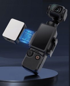 Mini Mała Lampa Diodowa LED IPX4 2W Ulanzi do Kamery DJI Pocket 3 / LM001 7