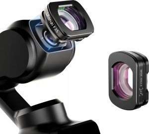 FILTR Obiektyw Szerokokątny Soczewka Wide Angle do DJI OSMO POCKET 3 / ULANZI / F35 1