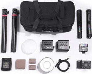 Walizka Torba Futerał Foto Video na Sprzęt Oświetleniowy Studyjny ULANZI / OM-01 4