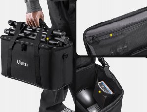Walizka Torba Futerał Foto Video na Sprzęt Oświetleniowy Studyjny ULANZI / OM-01 7