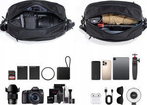 Torba Fotograficzna Walizka Saszetka Etui na Aparat Kamerę Telefon ULANZI / PB038 4