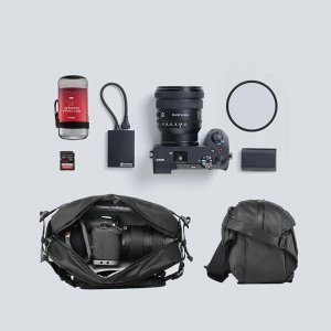 Torba Foto Video Saszetka Etui na Aparat Kamerę Sling Crossbody / ULANZI / AB02 4