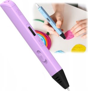 Zaawansowany Długopis 3D PEN Artist MyFirst dla Dziecka OLED + Wkłady 6x 3m / Różowy / FP8001SA-PE01 3