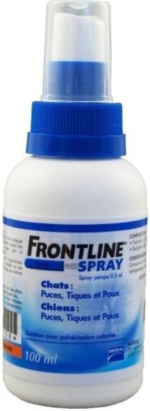 Frontline Spray przeciw pchłom i kleszczom 100ml 1