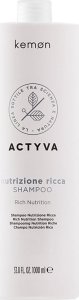 Kemon Actyva Rich Nutrition Šampūnas ( suché vlasy ) - Vyživující šampon - 1000 ml 4