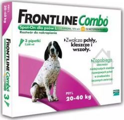 Frontline FRONTLINE COMBO SPOT-ON 3 PIPETY PSY 2,68 L BLISTER - 66980 1