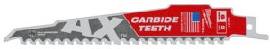 Milwaukee Jigsaw blade TCT AX 150mm (for wood, wood with nails, demolition) Milwaukee 1 pc. 2