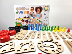 Alexander zabawka konstrukcyjna Mały Konstruktor Junior 125 el./CONSTRUCTOR JUNIOR  125 EL. 2