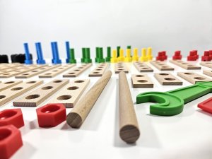 Alexander zabawka konstrukcyjna Mały Konstruktor Junior 125 el./CONSTRUCTOR JUNIOR  125 EL. 4