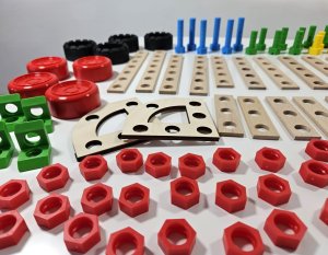 Alexander zabawka konstrukcyjna Mały Konstruktor Junior 125 el./CONSTRUCTOR JUNIOR  125 EL. 8