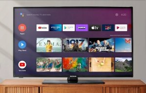 Telewizor Orava 43" TV, 4K Ultra HD, D-LED, Android, smart, WiFi, HDMI, Bluetooth, Netflix, Chromecast, Dolby Vision 4