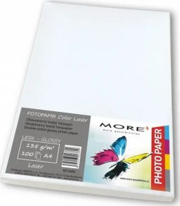 Coated Color Laser papier; 135g/m2; glossy double-sided; 100 ark. str., Color Laser 1