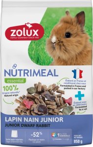 ZOLUX Karma mieszanka dla królika miniaturki junior NUTRIMEAL 4 850g 1